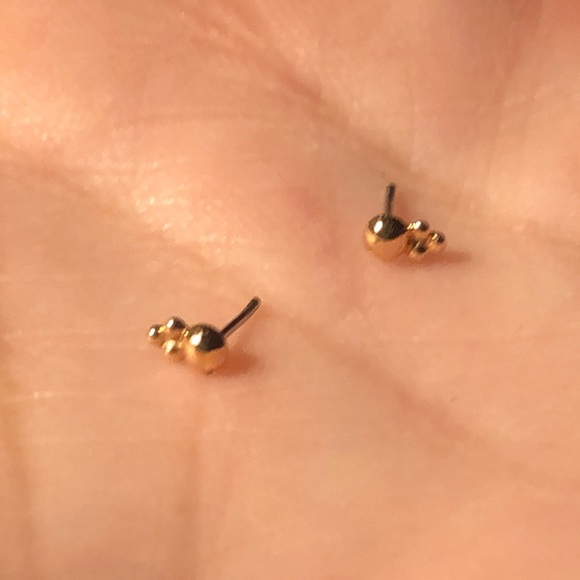 Anatometal 18k RoseGold Desta Threadless End - Picture 5 of 8